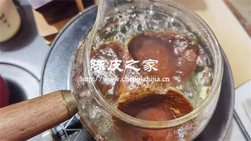 煮陈皮为啥有泡沫